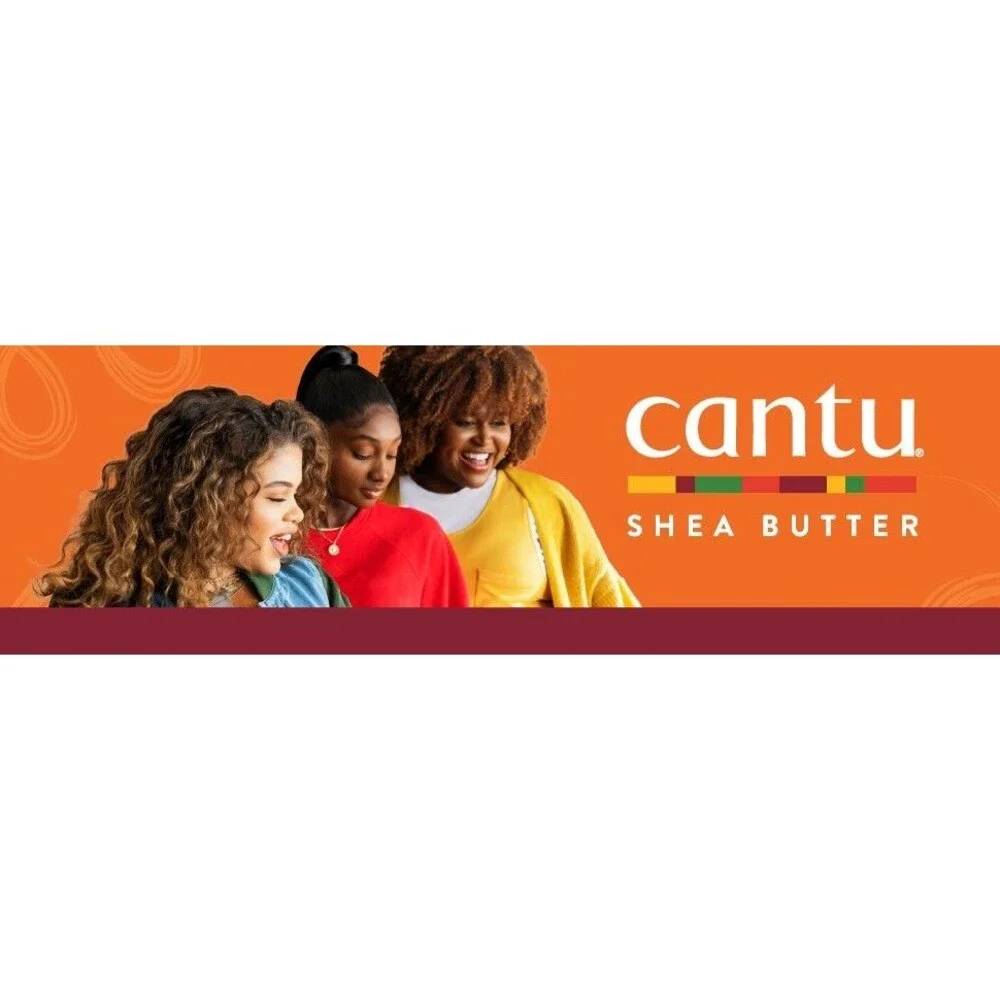 Cantu Coconut Curling Cream with Shea Butter 12 oz – 4 Pack